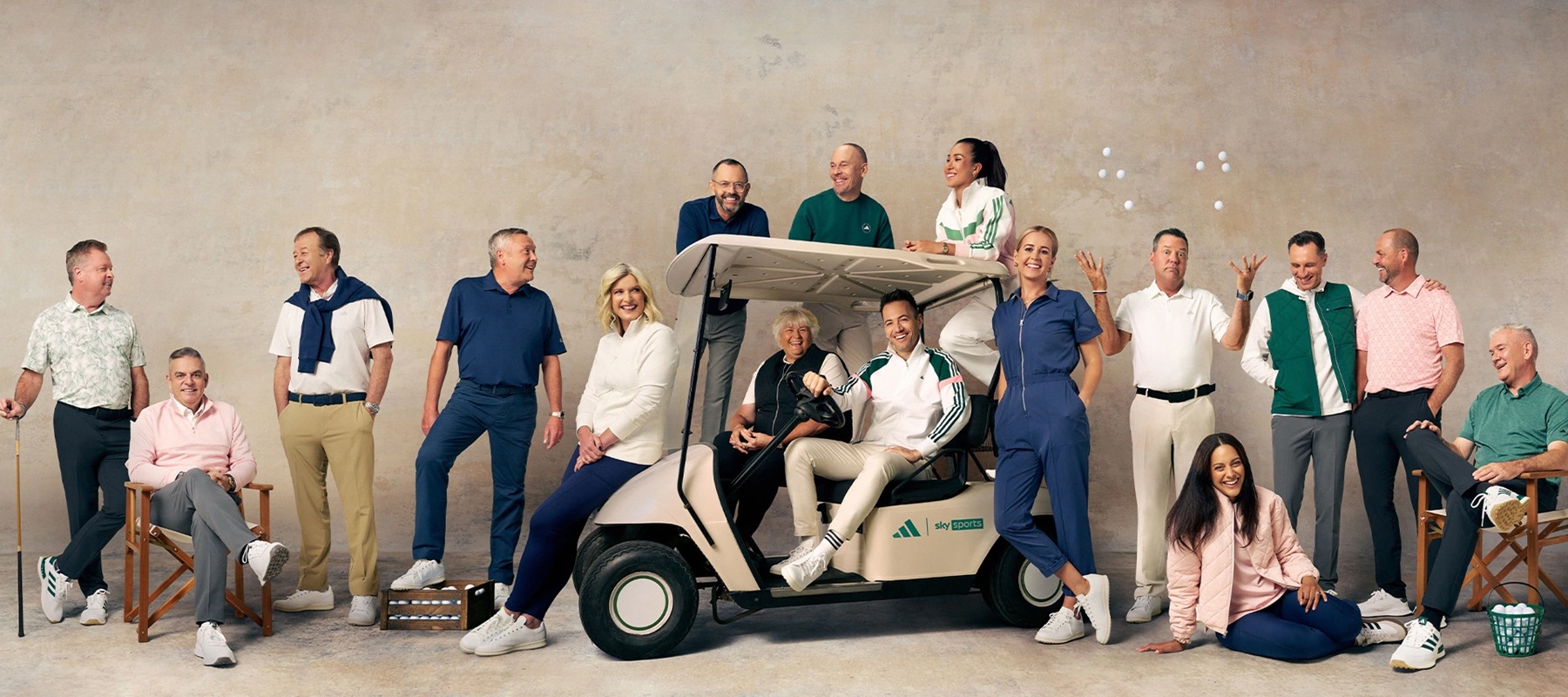  Adidas becomes official apparel partner for Sky Sports Golf